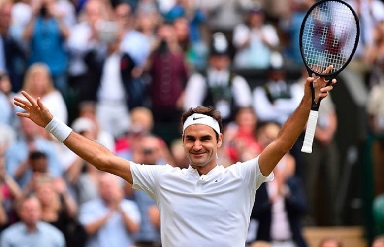 Tennis: Federer into 11th Wimbledon final, faces Cilic for title
