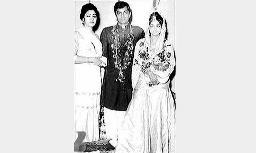 50 years ago Waheed Murad weds Salma