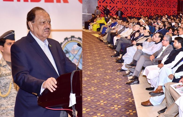 President Mamnoon says law and order improved in KP