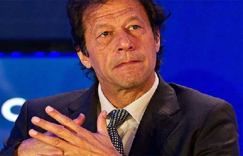 Pakistan Tehreek-e-Insaf (PTI) Chiarman Imran Khan