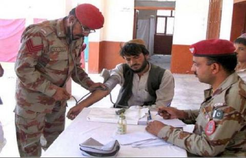 Frontier Corps Balochistan sets up free medical camp in Zhob