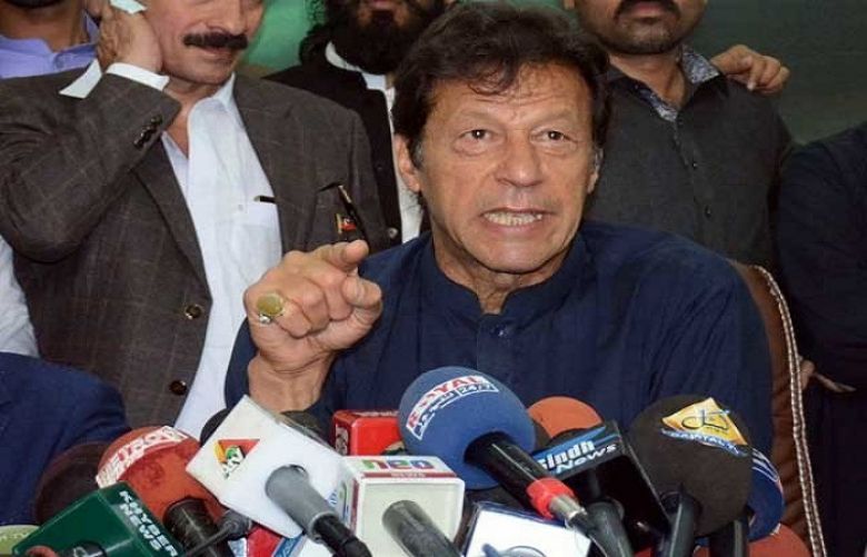 PTI chief Imran Khan
