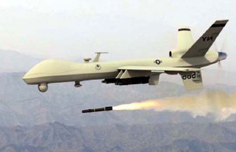 Two suspected militants killed in second drone strike near Pak-Afghan border