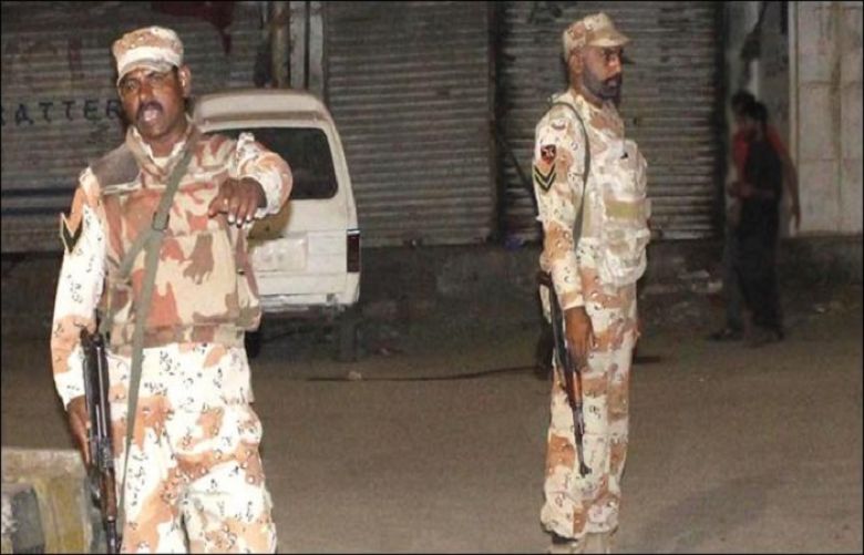 Four Rangers personnel injured in Karachi&#039;s Urdu Bazaar area after encounter