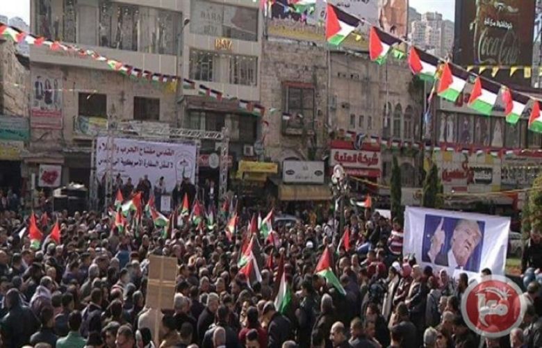 Palestinians protest Trump plans to move US embassy to Jerusalem