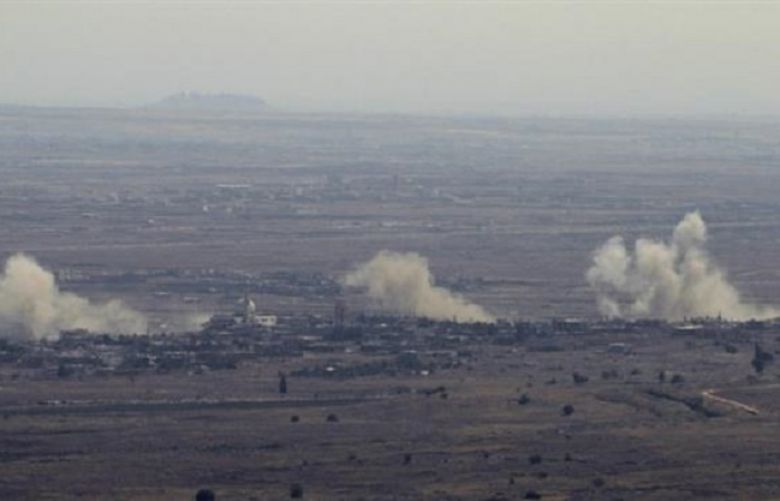 Israeli warplanes attack Syrian army positions in Golan Heights