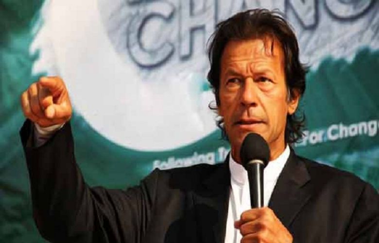 Pakistan Tehreek-e-Insaf (PTI) chairman Imran Khan