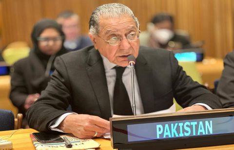 Pakistani Ambassador to UN Munir Akram
