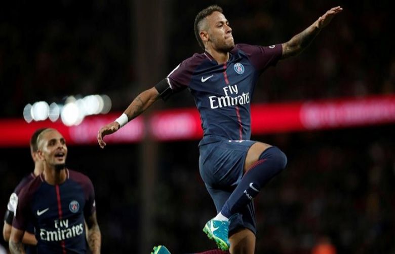 Neymar on Sunday helped PSG beat Toulouse in Ligue 1.
