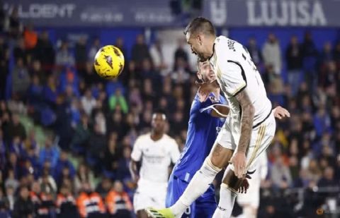 Real Madrid reach La Liga top after Getafe Win with Joselu's double