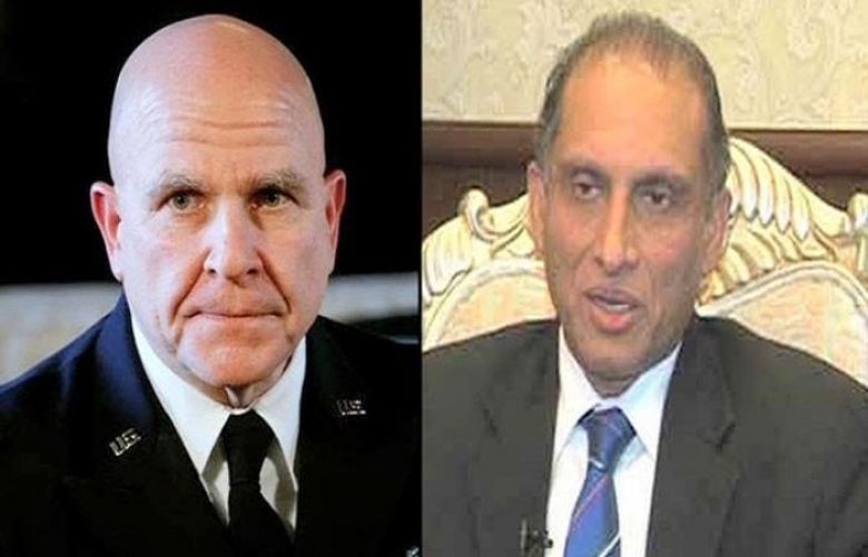 Aizaz Chaudhry calls on US National Security Adviser
