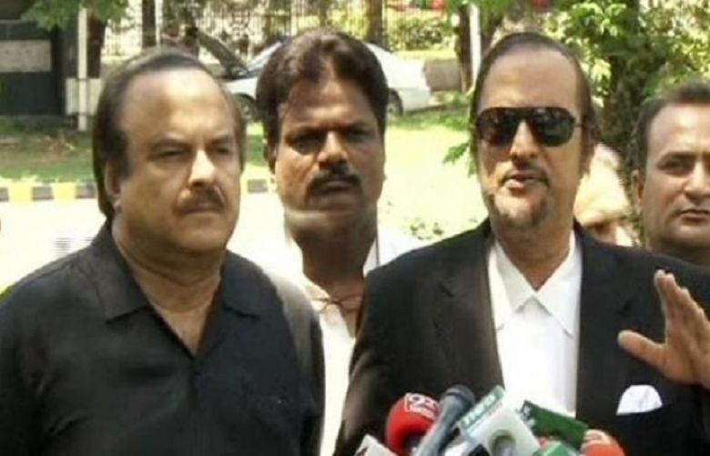 Referring to the imposition of Section 144 in the capital, Awan and Naeem-ul-Haque condemned the move.