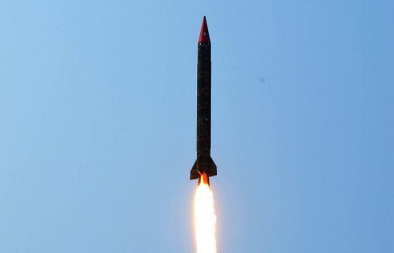 The Ballistic Missile Ghauri is capable of carrying both conventional and nuclear warheads up to a distance of 1300 kilometres.