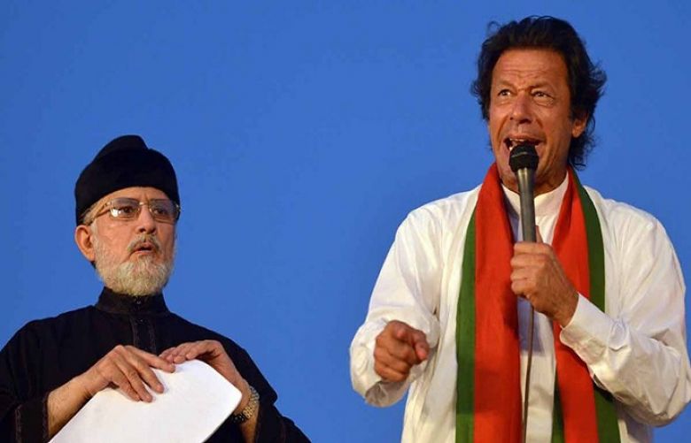 Imran Khan and Tahirul Qadri