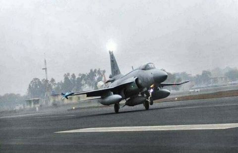 PAF training aircraft crash lands in KP’s Mardan