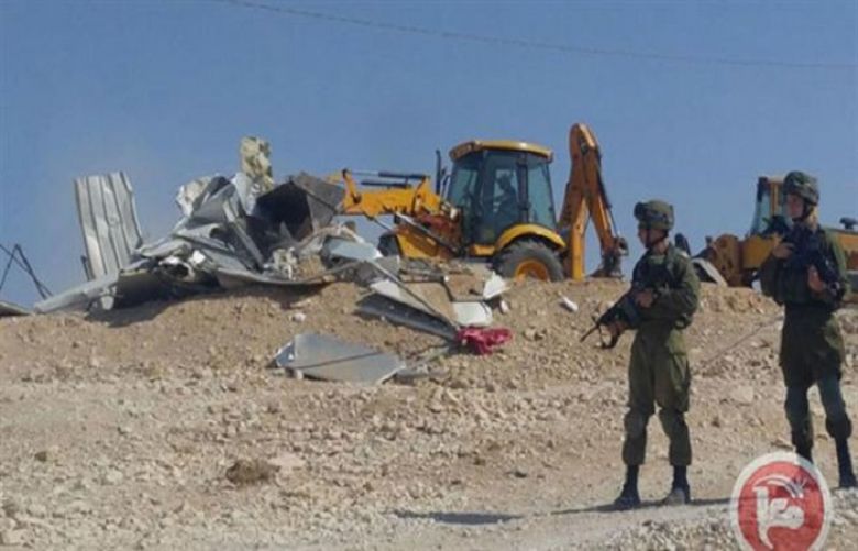 Israeli forces demolish UN-funded Bedouin homes in West Bank village