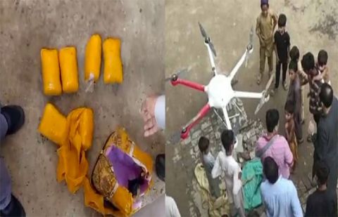 Drone carrying 6kgs of heroin crashes in Lahore