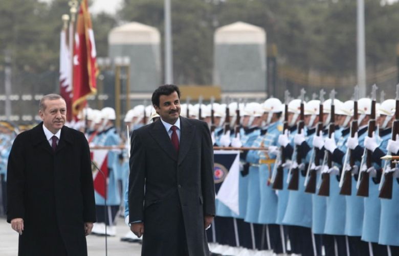 Turkish troops take part in drills in Qatar