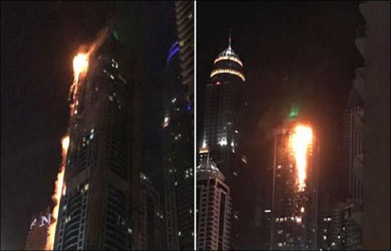 Firefighters extinguish blaze in Dubai´s Torch Tower