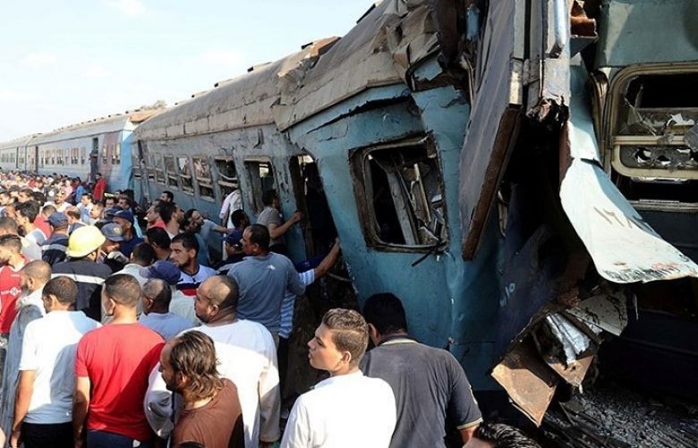 Train collision in Egypt kills 43, injures dozens