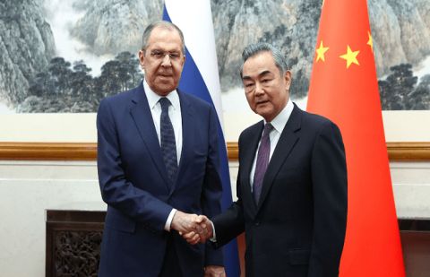 China to ‘strengthen strategic cooperation’ with Russia as FM Lavrov visits