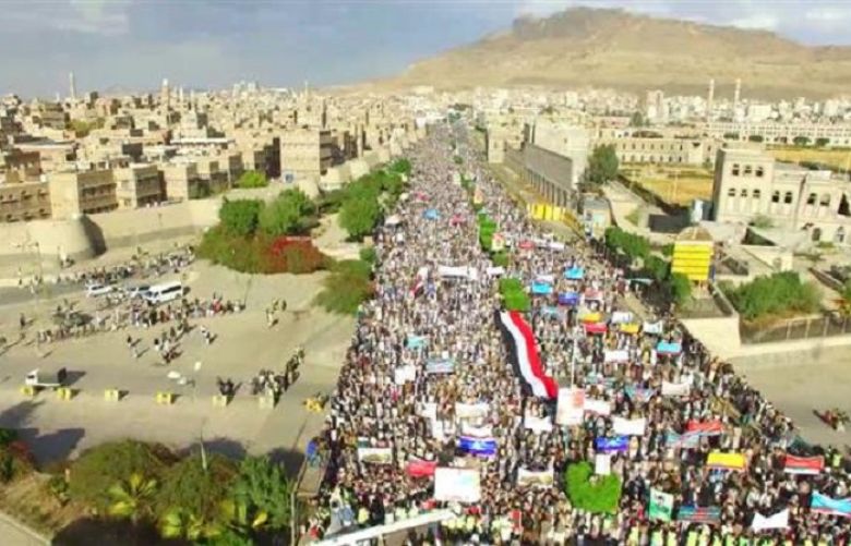 Yemenis rally in Sana