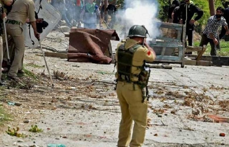 Indian troops martyr one more youth in IOK