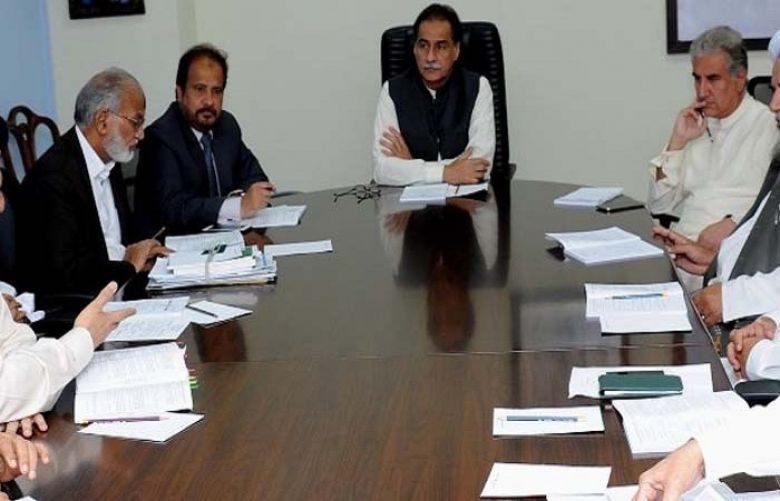 Ayaz Sadiq chairs meeting of parliamentary parties