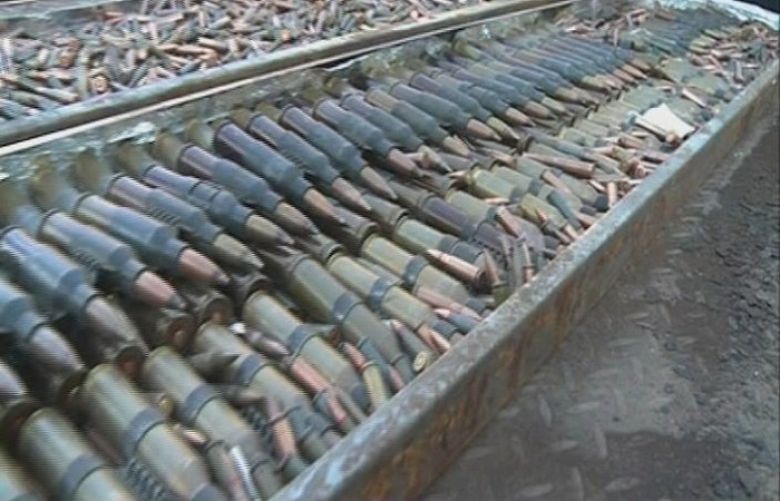 Large batch of ammo confiscated by Syrian security forces in rural Damascus