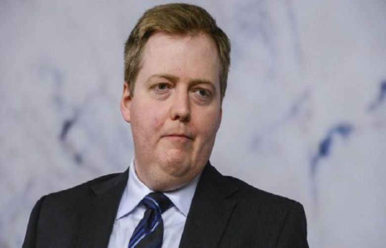 Iceland’s embattled prime minister, Sigmundur Davíð Gunnlaugsson