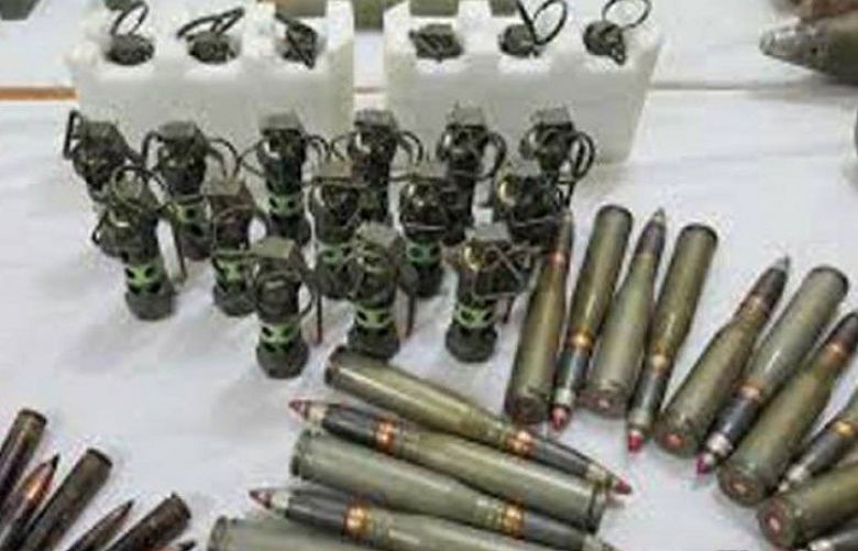 FC recovers huge cache of arms and ammunition in Sui