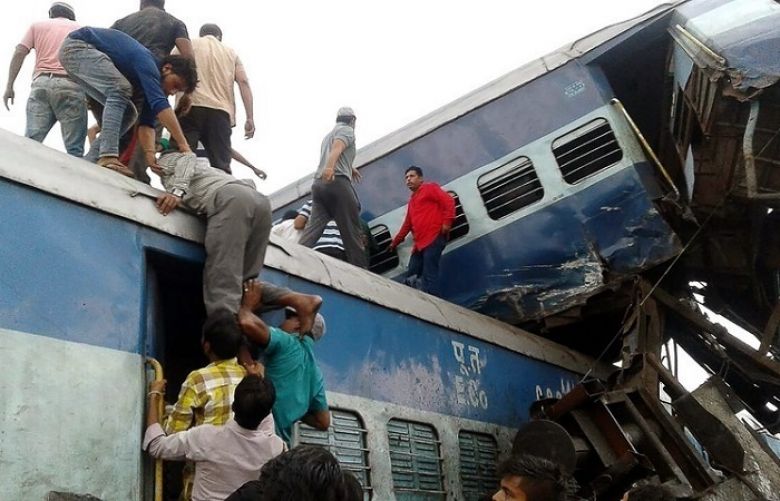 At least 23 dead, dozens injured as train derails in India&#039;s Uttar Pradesh