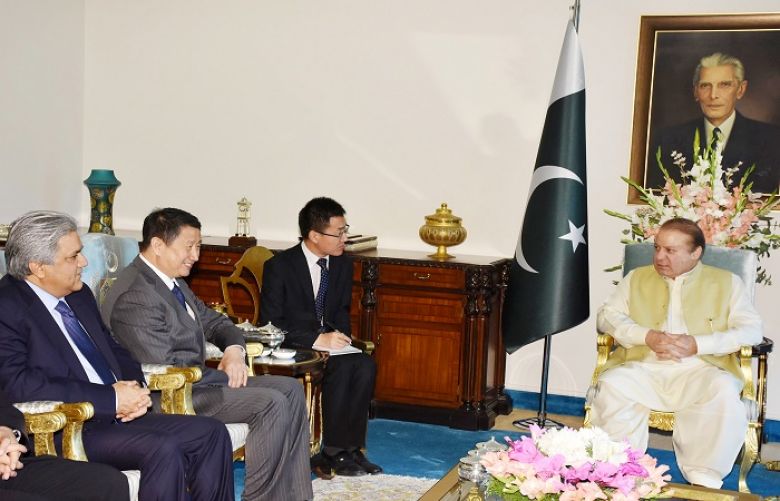 Mr. Wang Binghua, Chairman SPIC China called on PM Nawaz