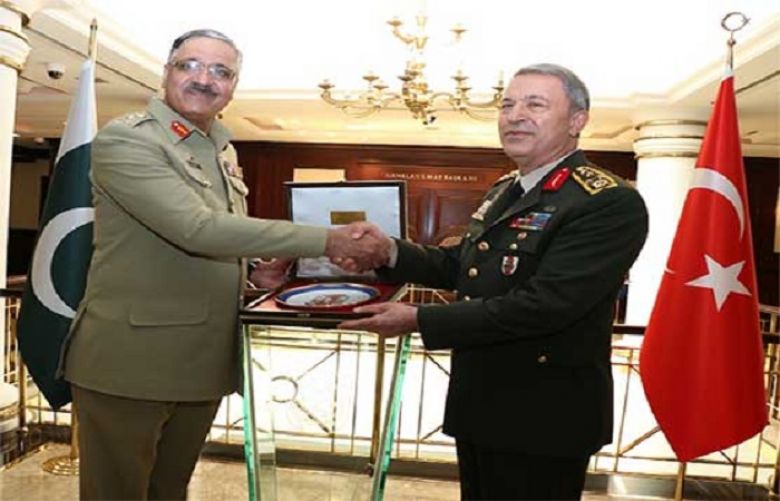 Gen Zubair meets Turkish chief of general staff