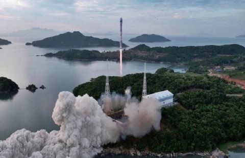 North Korea launches space rocket months after failed satellite attempt