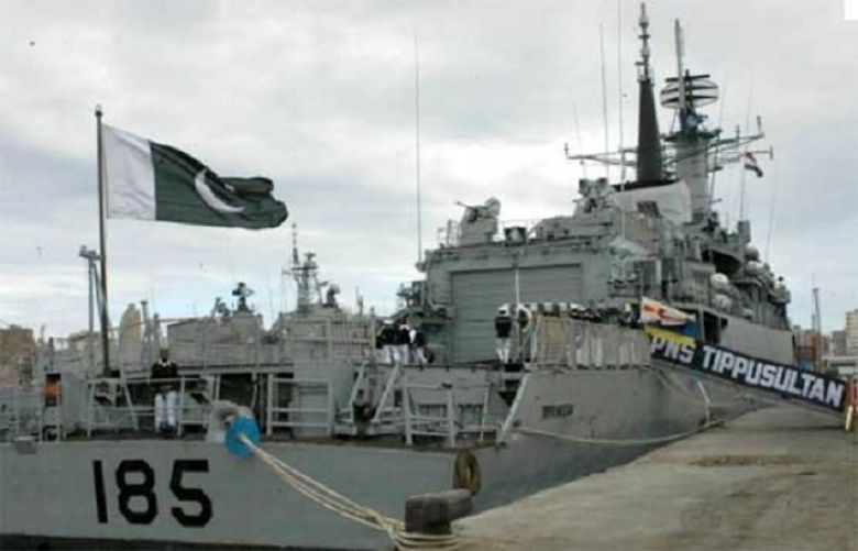 Pak Navy ships arrive at Iranian port Bandar Abbas