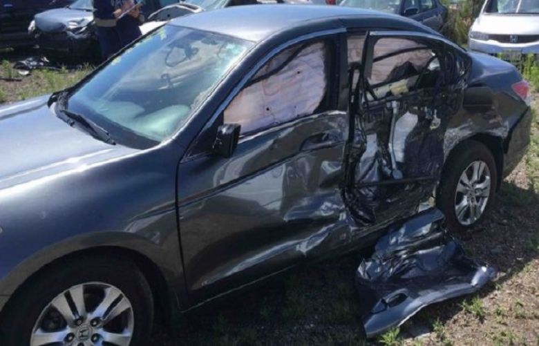 The boy was travelling with his parents when their car was hit