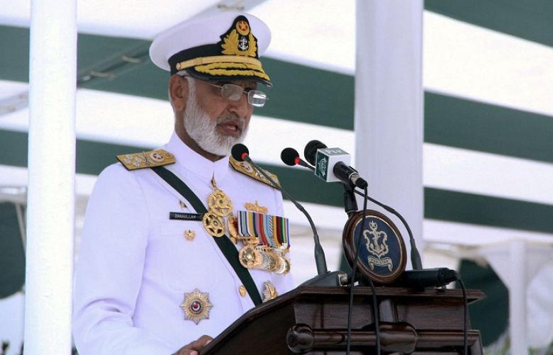 Chief of the Naval Staff Admiral Mohammad Zakaullah