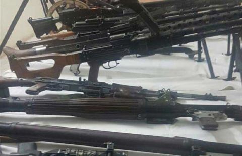 heavy weapons seized in Balochistan IBOs
