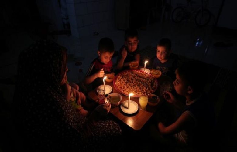 power supply shortage in Palestin