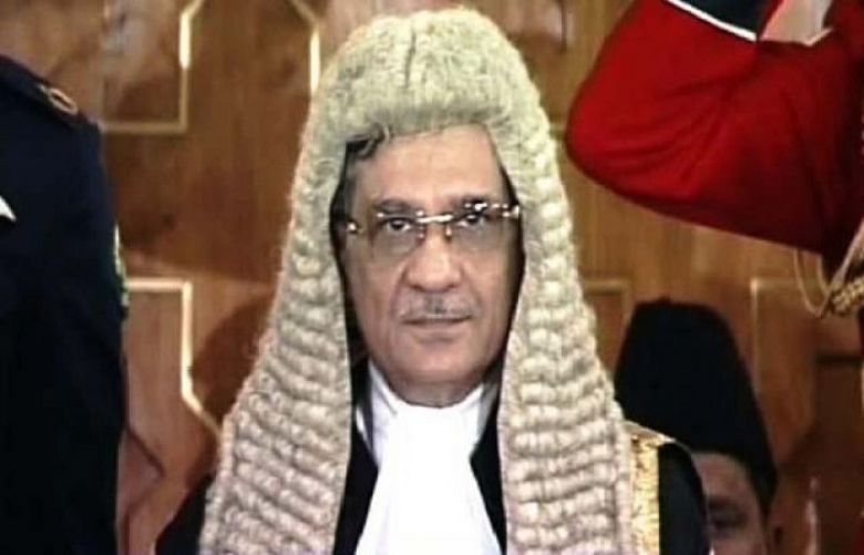 Chief Justice of Pakistan Justice Saqib Nisar
