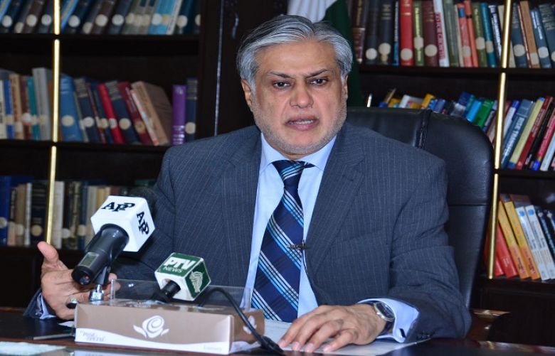 Finance Minister Ishaq Dar