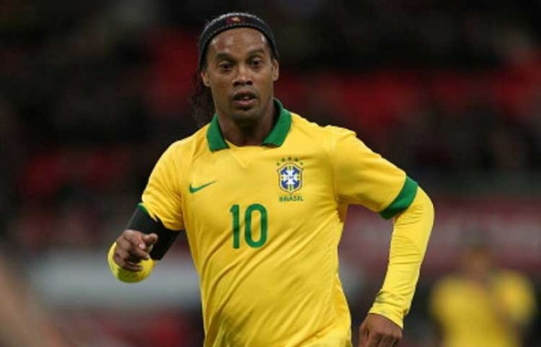 Brazilian football legend Ronaldinho