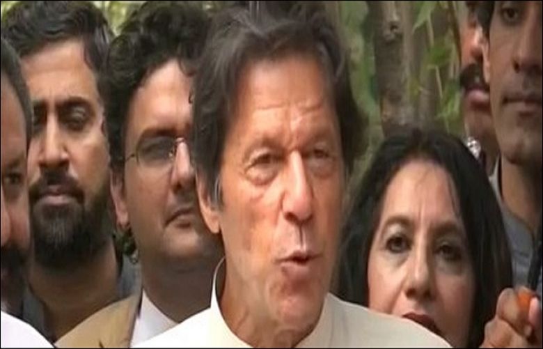 Pakistan Tehreek-e-Insaaf (PTI) Chairman Imran Khan