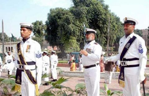 Navy takes responsibility as guard of Allama Iqbal's mausoleum