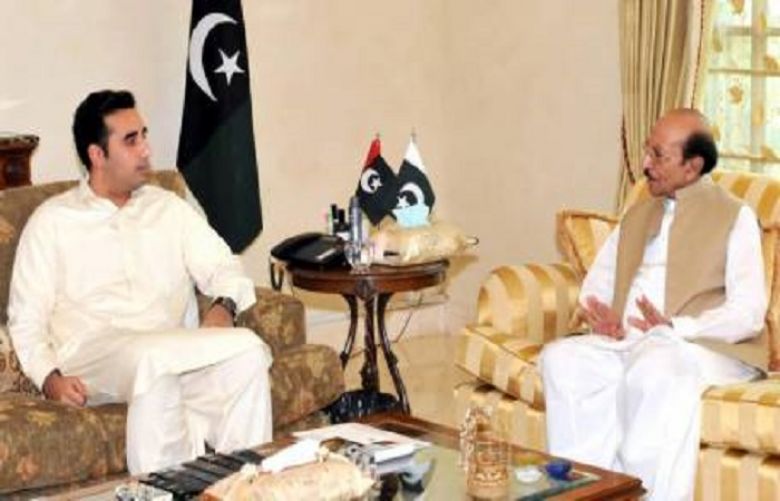 PPP Chairman met Chief Minister of Sindh Qaim Ali Shah