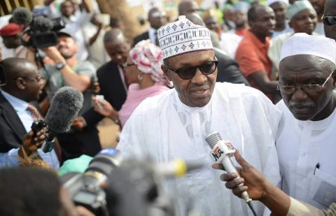 Nigeria's President Muhammadu Buhari 