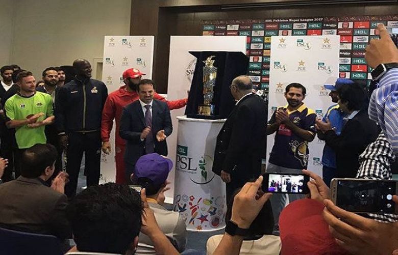 PSL2&#039;s The Spirit Trophy unveiled in Dubai