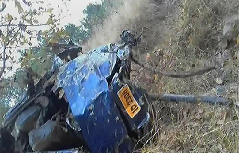 Six of a family die as car plunges into ravine near Murree  