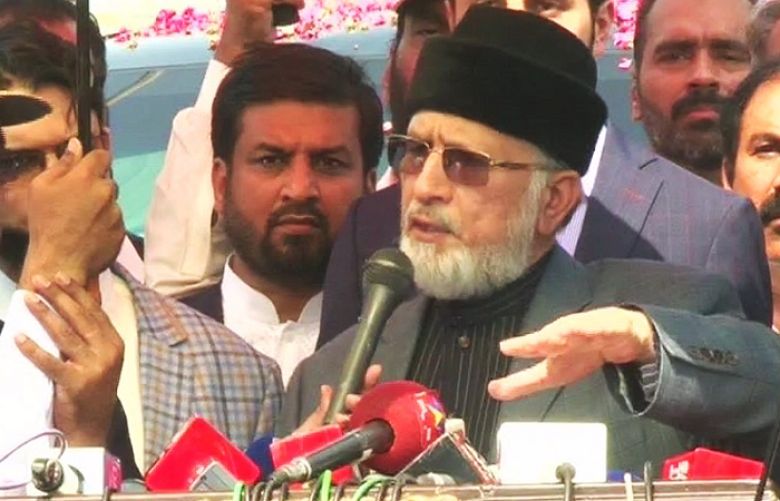 Prominent cleric and head of Pakistan Awami Tehreek (PAT) Tahirul Qadri
